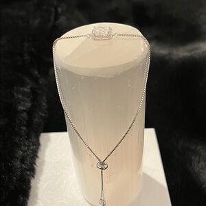 Elegant Genuine Moissanite 925 Sterling Silver Adjustable Bracelet